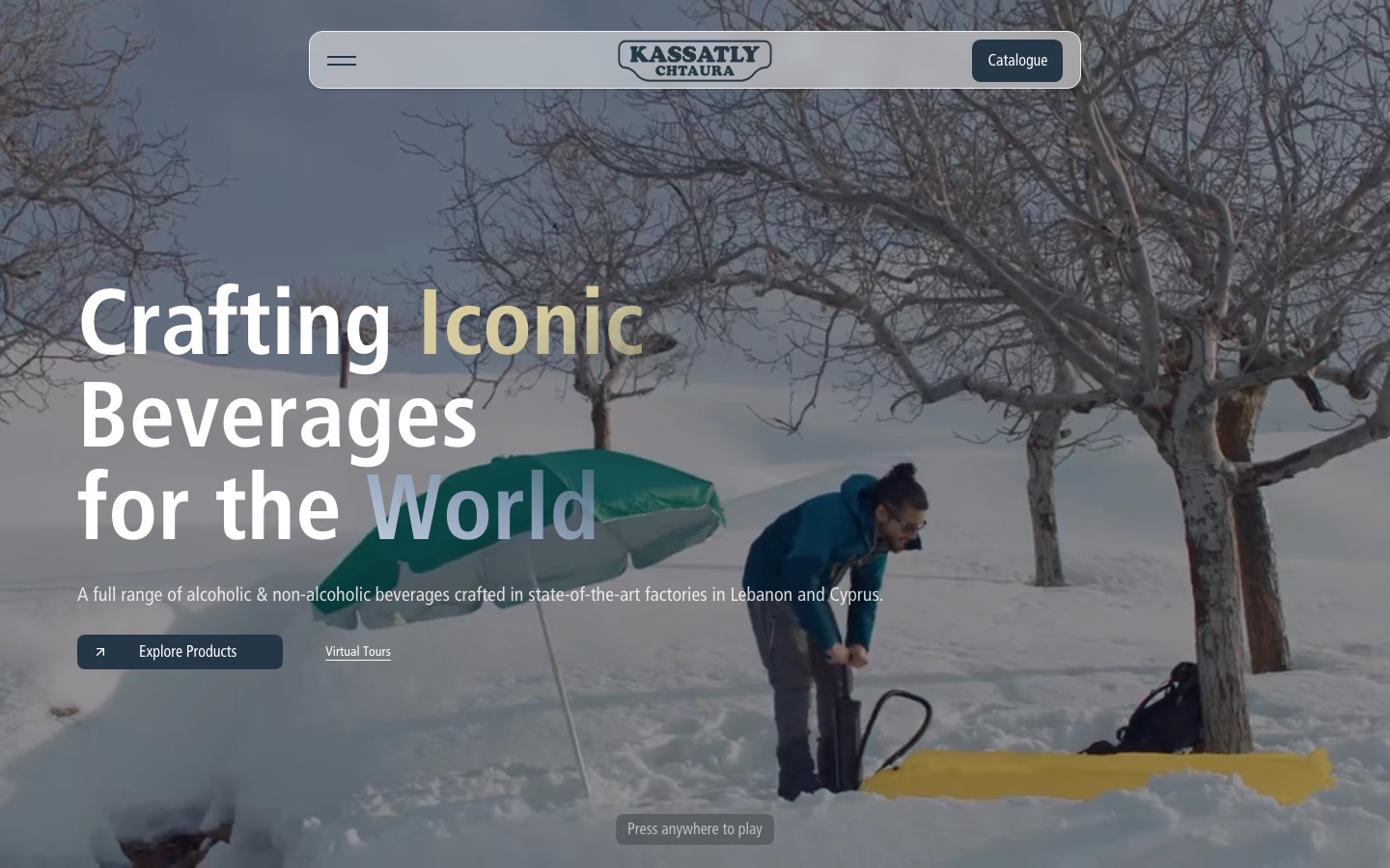 Kassatly Chtaura — website by QWERTY